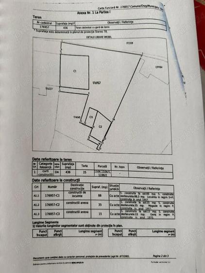 Teren cu casa vanzare Ia?i(zona Negruzzi) - 1