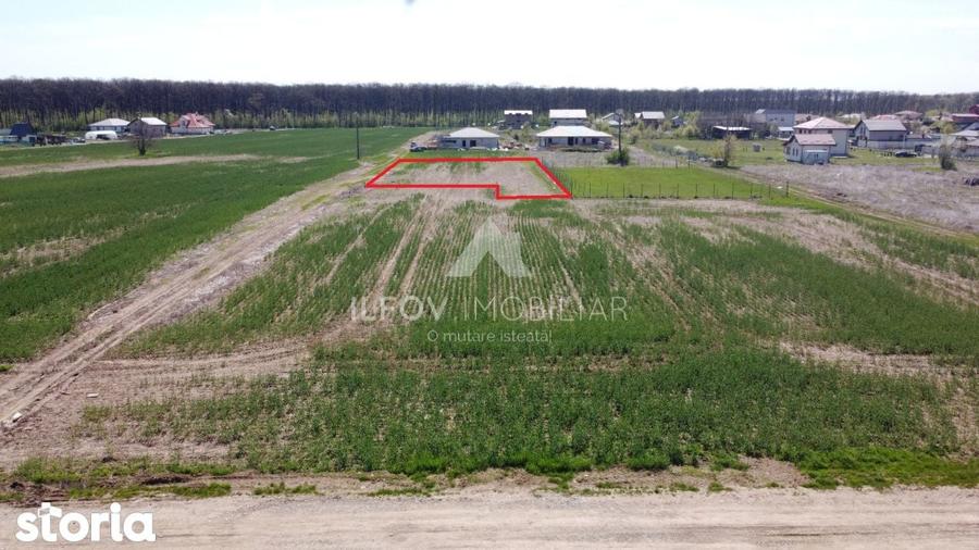 Teren Ghermanesti-Snagov 1250mp, deschidere 37.5ml, langa padure - 1