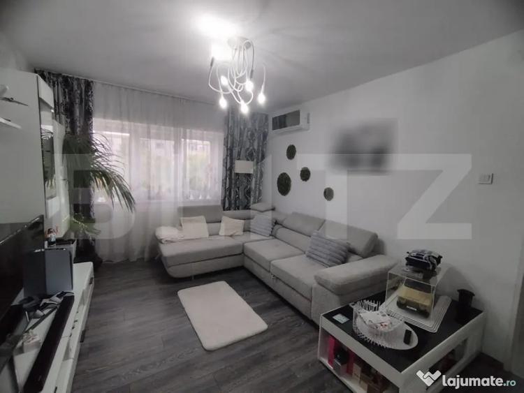 Apartament cu 3 camere decomandat, mobilat în Canta