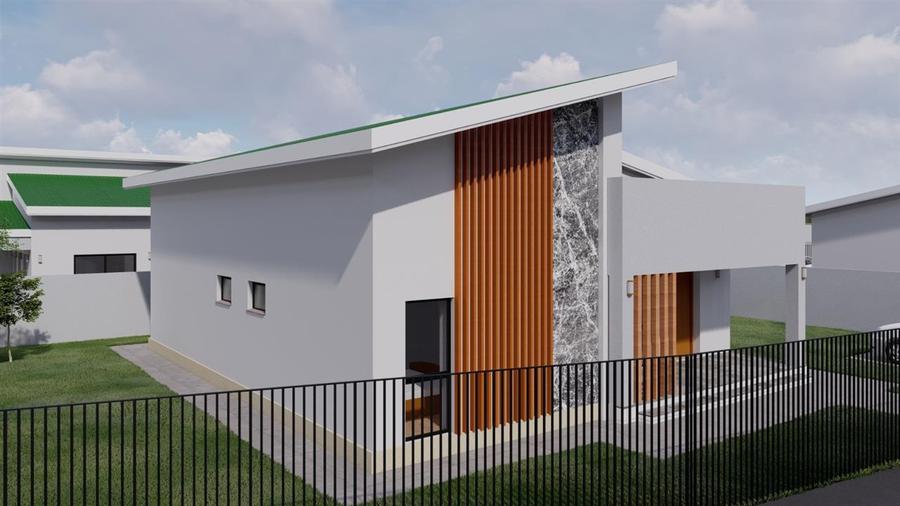 Casă individuală cu 4 camere cu Teren 531 Mp în Central