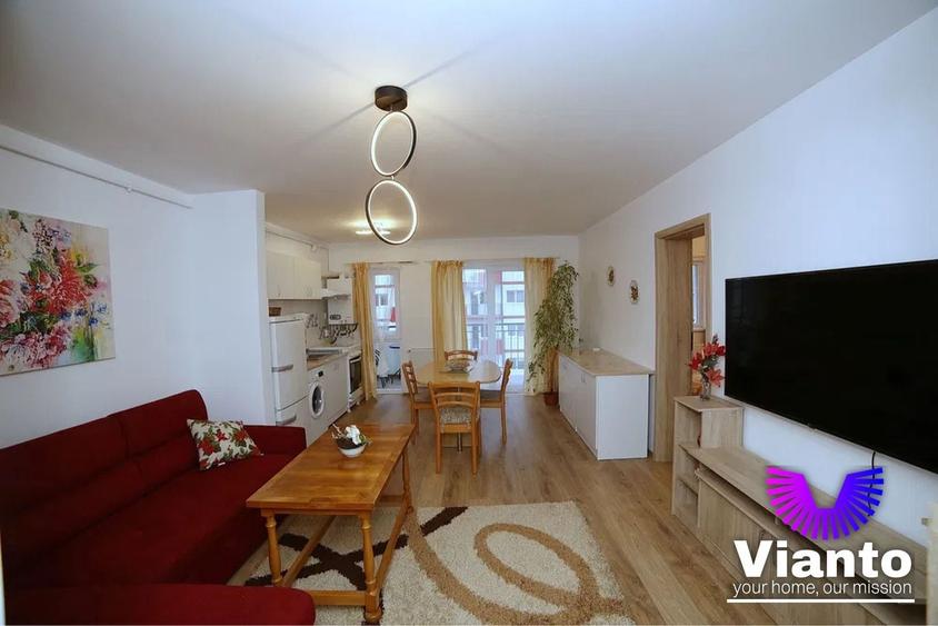 Apartament cu 2 camere decomandat, mobilat în Aeroport