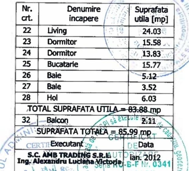 3 CAM.DEC.MOB UTIL ET1/3 BOXA LOC PARCARE SECT 1 BUCURESTII NOI METROU LAMINORUL - 30