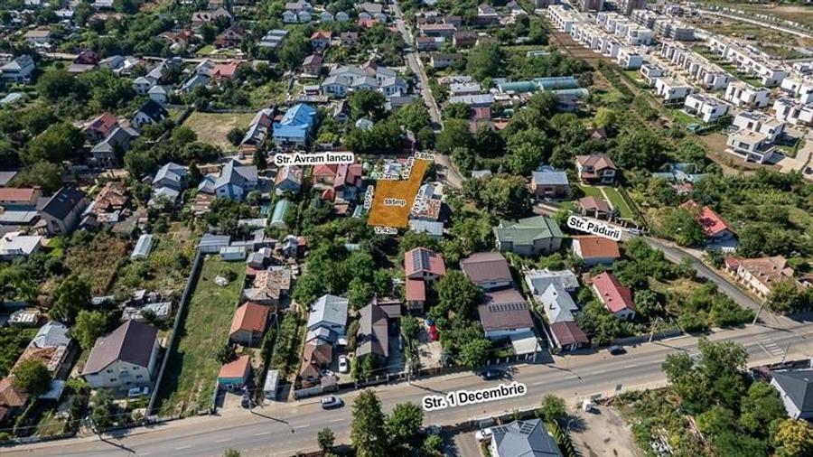 TEREN INTRAVILAN 595 MP,ASFALT,GAZ,CURENT,CANALIZARE - 5