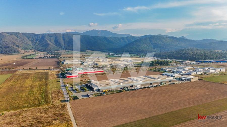 Teren industrial 27716 mp. cu PUZ in Cristian BV parcelabil min6000mp - 5