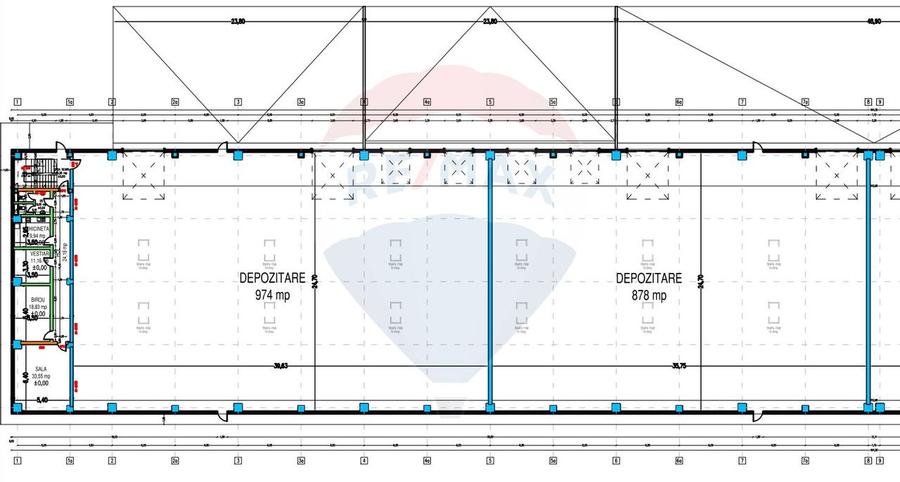 Spațiu industrial de 875mp de închiriat în zona Exterior Vest - 9