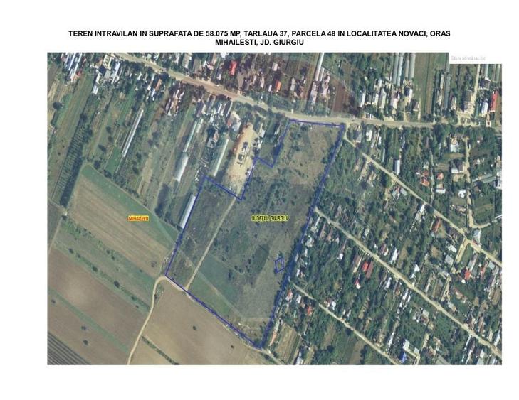 Vanzare teren intravilan Novaci, oras Mihailesti-Giurgiu, DJ 412 A - 26