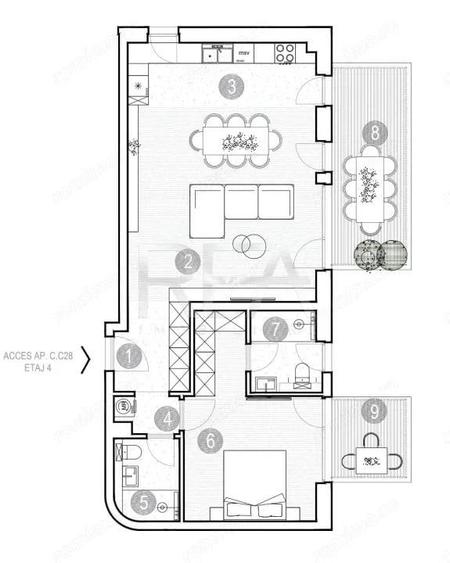 Apartament 2 camere , Green Lake, Grivita - 1