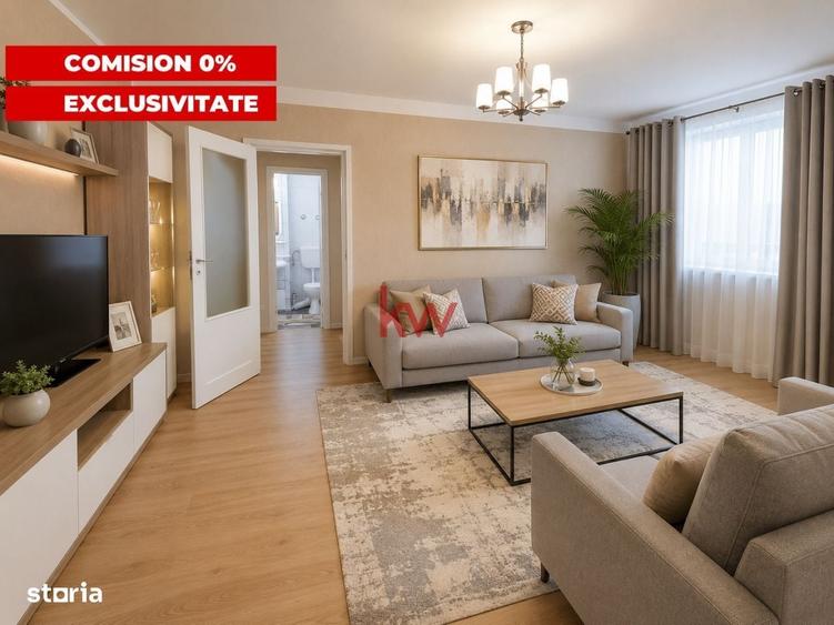Apartament cu 2 camere semidecomandat în Alexandru cel Bun