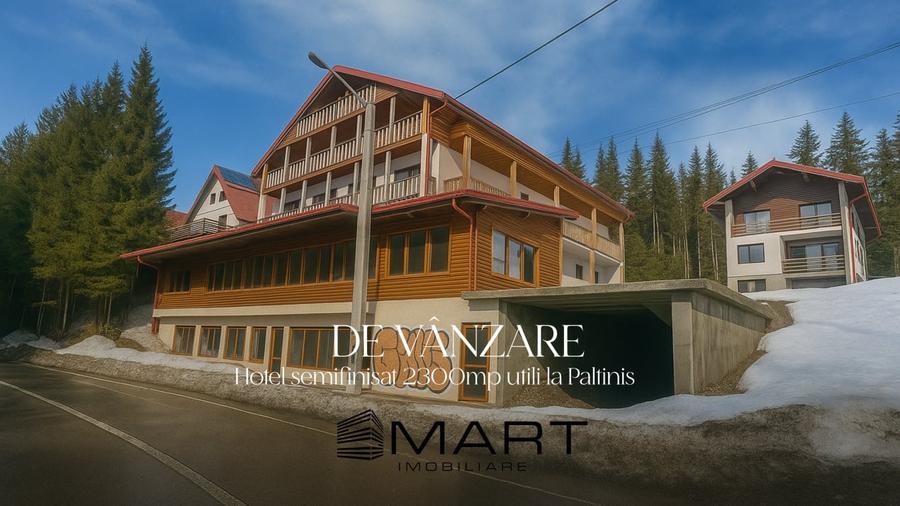 Hotel semifinisat 2300mp utili la Paltinis - 1