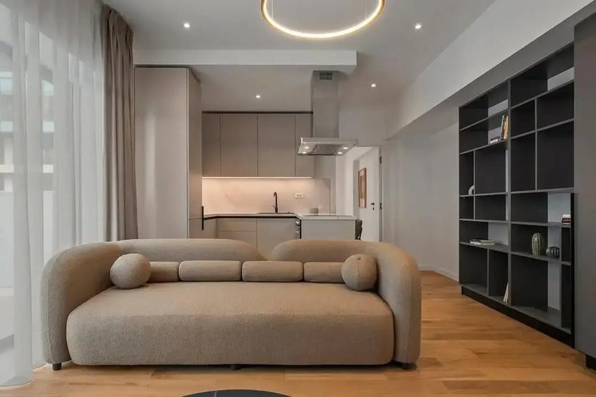 Dormitor cat un living -22 mp- Apartament configurat lux! - 2