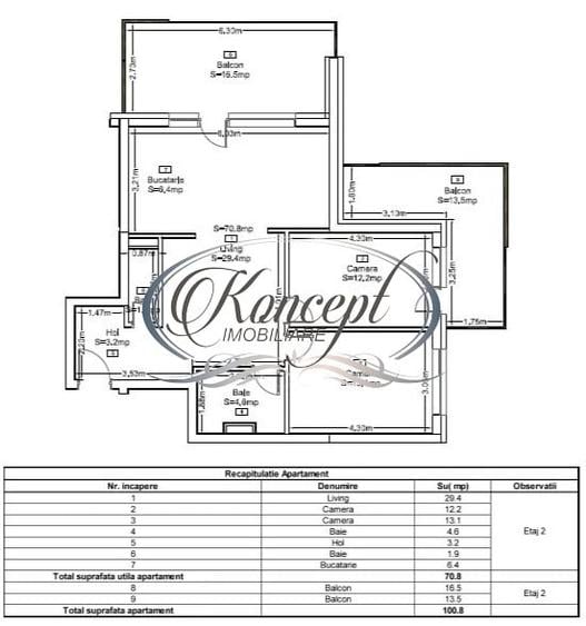 Apartament in ansamblul Season - 2