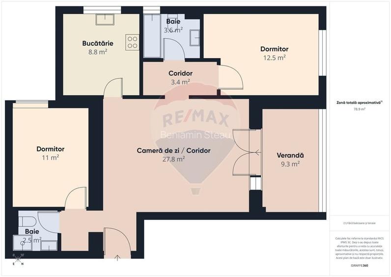 Apartament 3 camere West Park Residential, parcare si boxa incluse