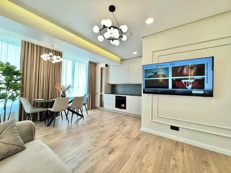 Apartament cu bucatarie inchisa 16 mp+living separat 25 mp!Finisat lux - 1