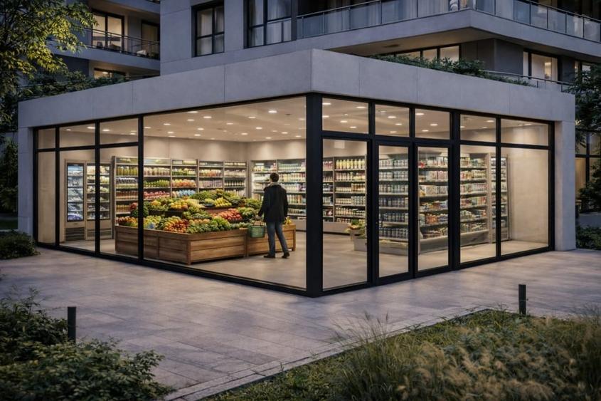 Spatiu Comercial 200 mp –Complex PREMIUM | front stradal Bd. Pipera - 2