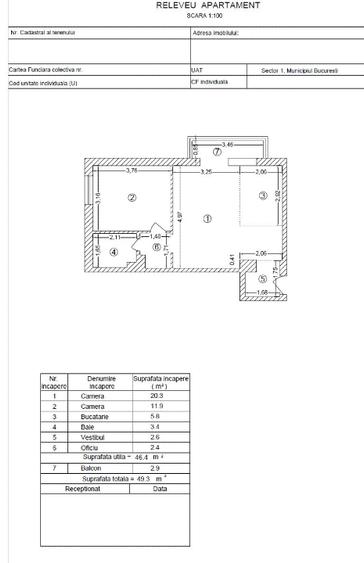 Apartament 2 camere Calea Grivitei Metrou Grivita - 16