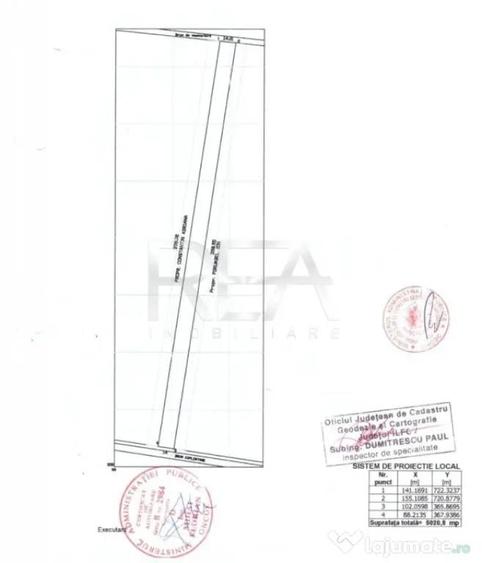 Teren pretabil constructii industriale Drum intre Tarlale - 1