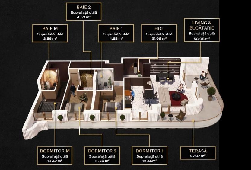 ERA - Bloc Nou cu Piscina - Apartamente Foarte Mari - 10