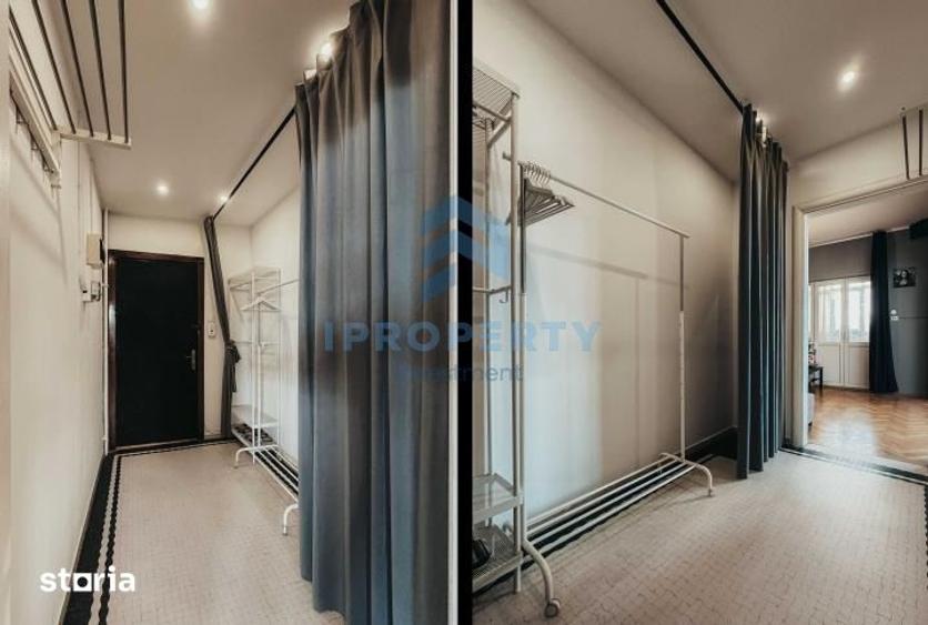 Apartament cu 2 camere, mobilat în Romană