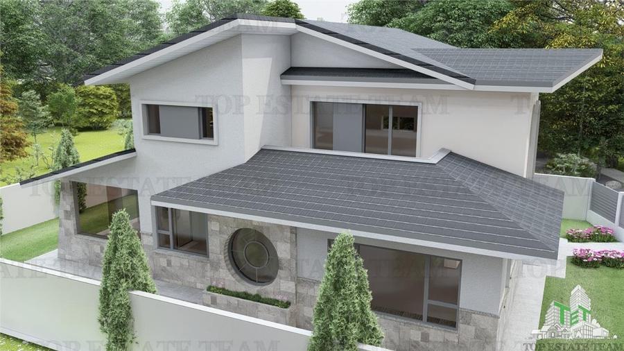 Vila superba in lucru, in zona exclusivista ROSU-DUDU-PADURE, 580 mp teren, 271 - 1