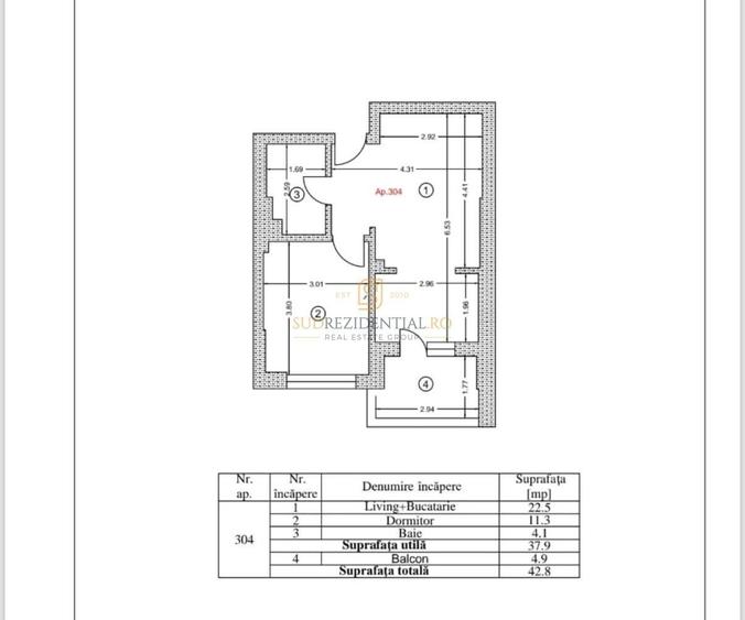 Apartament 2 camere, Tip Studio, langa statia de metrou M2 Berceni - 16