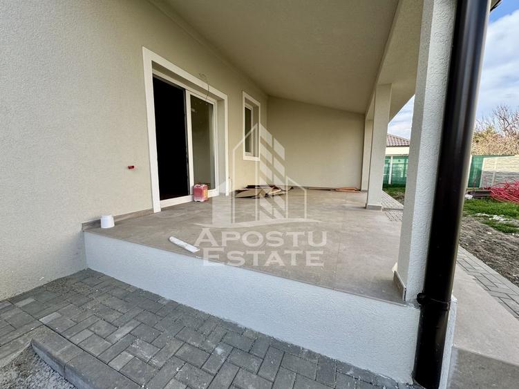 Duplex cu perete dublu 4 camere, complet finalizat la asfalt Chisoda. - 28