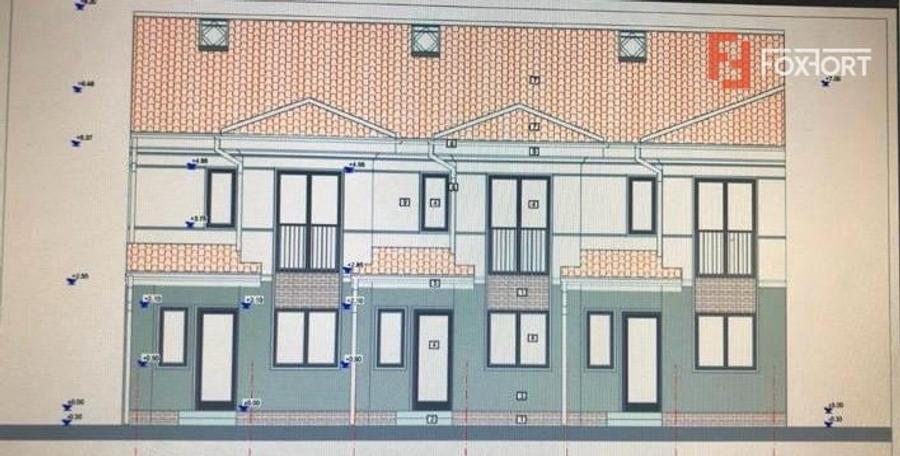 Teren intravilan cu proiect in curs de autorizare pentru 11 apartamente - 2