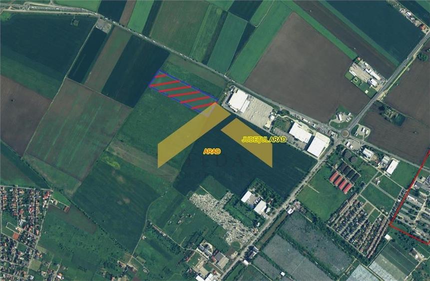 Teren 40,000 mp intravilan de vanzare zona Metro - 2