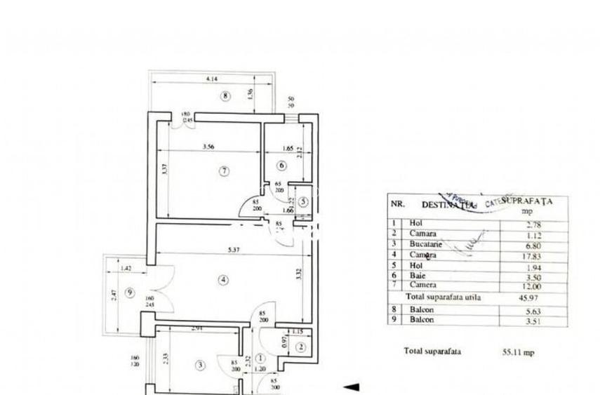 Apartament 2 camere Titan