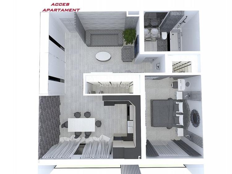 Apartament cu 2 camere decomandat în Sântandrei Apartament cu 2 camere decomandat în Sântandrei