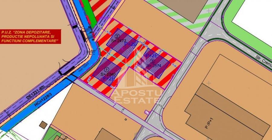 Teren 2340 mp , destinatie depozitare, service auto, Sagu... - 1