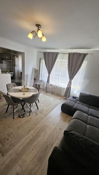 Apartament semidecomandat, cu 2 camere, 57 mp utili si balcon 8 mp, zona Vivo