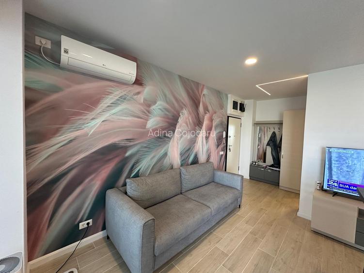 Studio cu balcon -mobilat modern -bloc nou -Mamaia -Complex Bel Air -70000 E fix