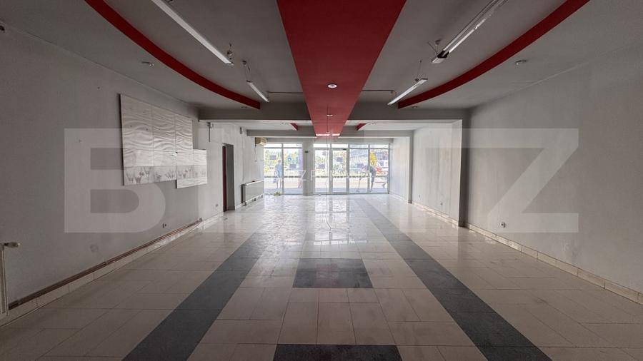 Spatiu comercial 163 mp, vitrina, vad auto/pietonal, Calea Bucuresti