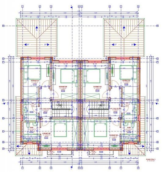 Duplex 4 camere, Su = 108mp, St=333mp, Giroc - 1