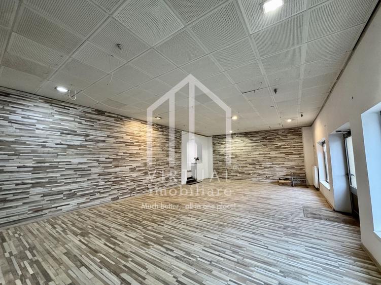 Spatiu comercial de inchiriat - 110 mp, stada cu vad - C. Dumbravii - 1