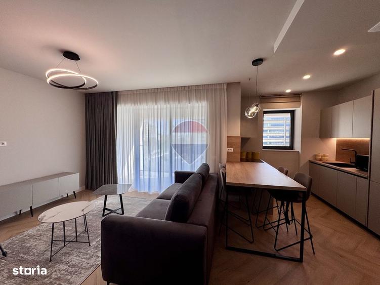 Apartament cu 2 camere, mobilat în Pipera