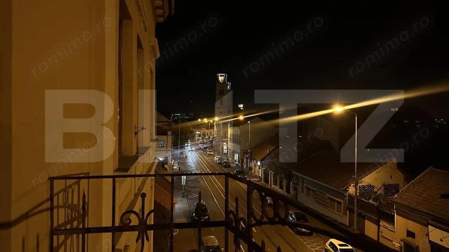 Apartament ultracentral cu o camera, terasa de 38mp ?i balcon 3mp - 5