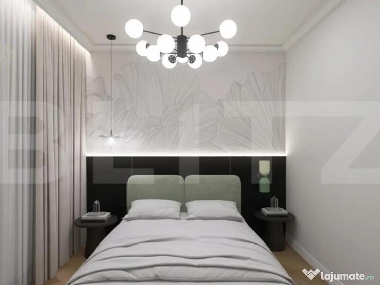 Apartament nou modern, 2 camere, centrala pe gaz si panouri - 7