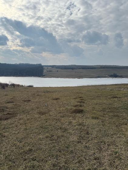 Teren la Lebada cu vedere spre lac - 1