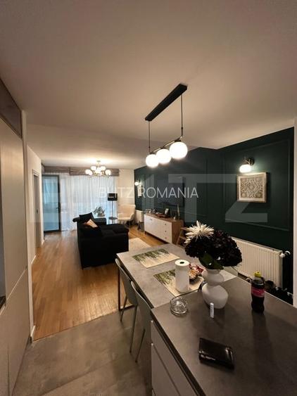Apartament cu 3 camere + terasa 50 mp + garaj, modern, finisaje premium, Sisesti