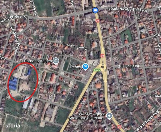 25000 mp teren intravilan Agigea cu spa?ii depozitare 2500 mp - 1