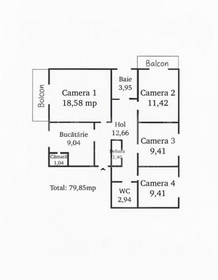 Apartament 4 camere de vanzare in Dambul Rotund, Cluj Napoca - 4