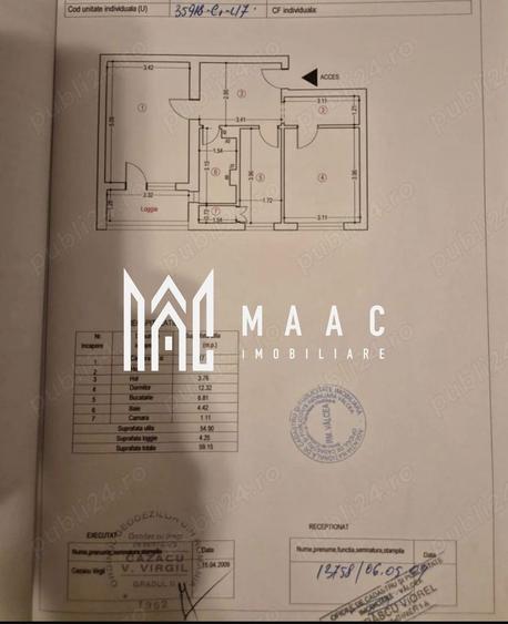 Apartament | 2 camere | Ostroveni | Lift - 6