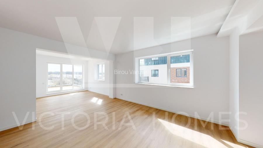 Apartament cu 3 camere semidecomandat în Pipera Apartament cu 3 camere semidecomandat în Pipera