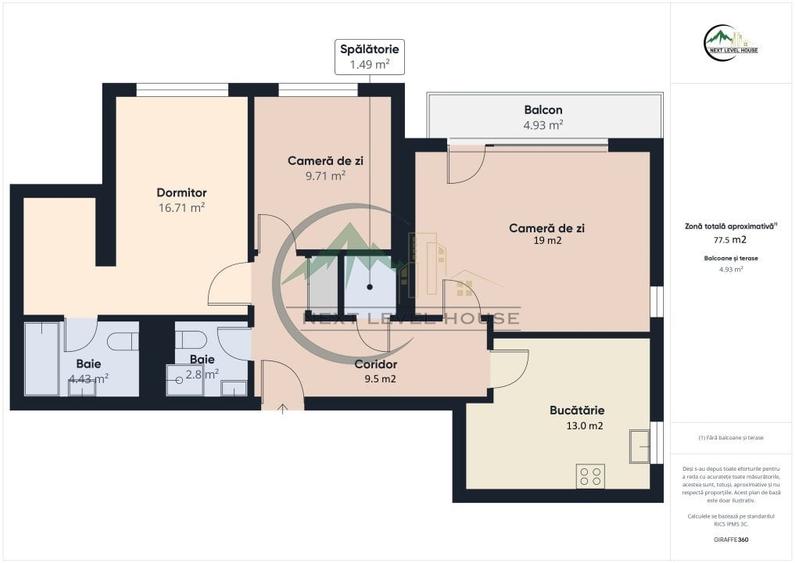 Apartament cu 3 camere Kasper Coresi - 11