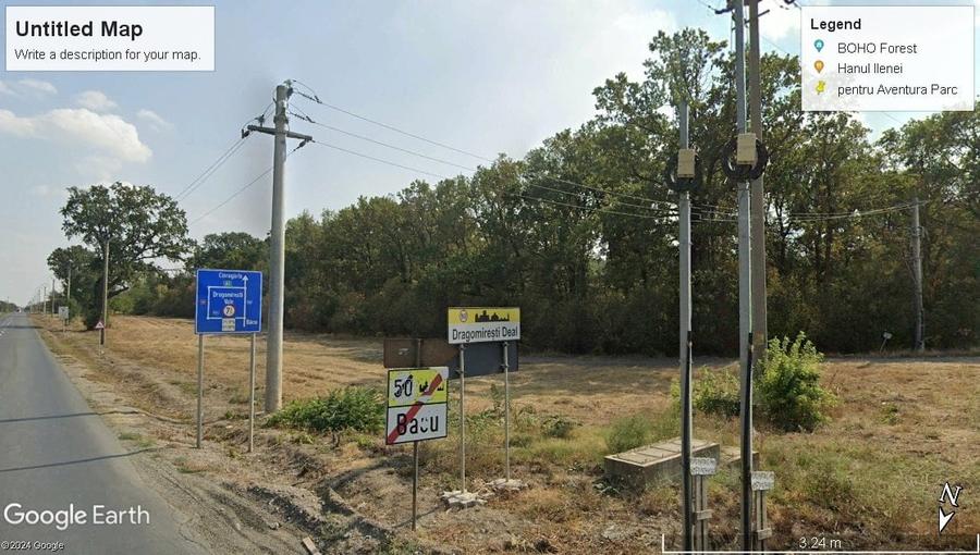 INCHIRIEZ 3.7ha PADURE+anexe pentru AVENTURA Parc, Bucuresti-Vest Padurea Ileana - 5