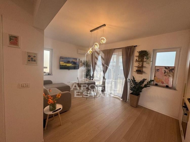 Apartament cu 2 camere, grădină 90mp, zona Giroc - 3