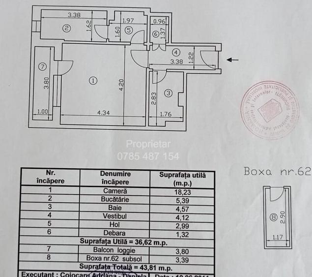 Garsoniera - zona Unirii/Natiunile Unite - Particular - 15