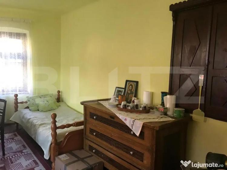 Casa individuala cu doua camere,60 mp utili, 500 mp teren, C - 5