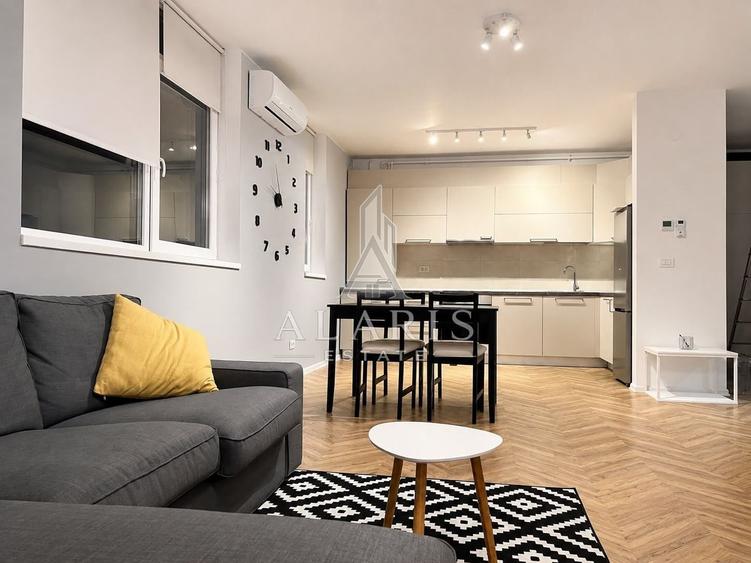 Apartament cu 2 camere semidecomandat, mobilat în Circumvalațiunii